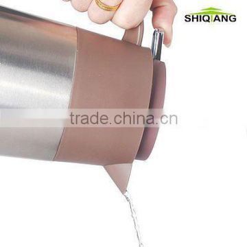 2.0l steel vacuum coffee pots with logo