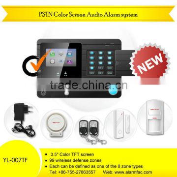 HOT call system device PSTN color screen Alarm YL--007TF Telephone Line alarm systems