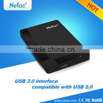 Plastic black USB 3.0 2TB Portable Hard Disk Drive