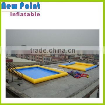 Giant yellow inflatable swimming pools for fun, inflatable kid pools,kid inflatable pools