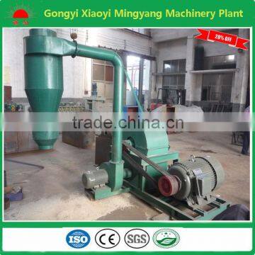 Low price 1ton per hour 30kw rice husk crushing equipment used to product sawdust