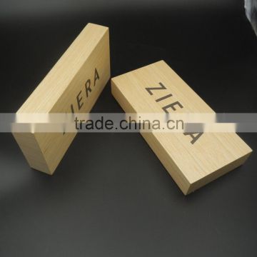 Customized Wooden Logo Block Sign for Sell