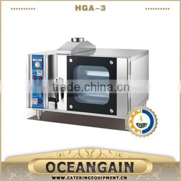 HGA-3 Stainless Steel Gas Convection Oven (3-pan)