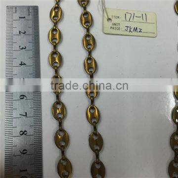 Popular decorative brass handmake chain.decorative chain, waist chain, bag chain, key chain