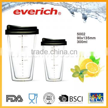 Heat-resistant Coffee Double Wall Glass Coffee Cup