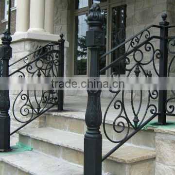 Top-selling welded modern wrought iron handrails