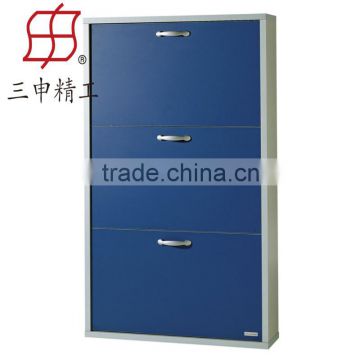 Simple and cheap blue shoe shelf ,shoe rack, shoe cabinet