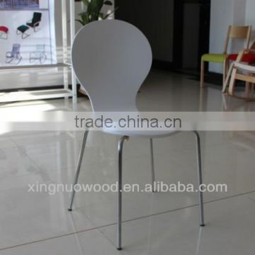 Mile White Wooden Chair