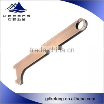 Nickel l shaped metal bracket, metal bracket for metal shelf bracket KF-G032