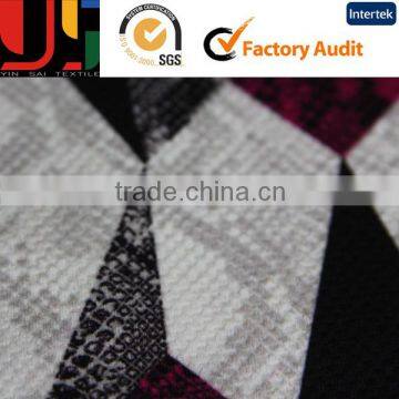 2014 Best Seller knitted jacquard printed fabric