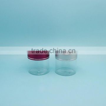 Manufacturer sale high quality PET plastic cosmetic packaging plastic jar