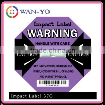[ Impact Label- Shock labels in shipment ]