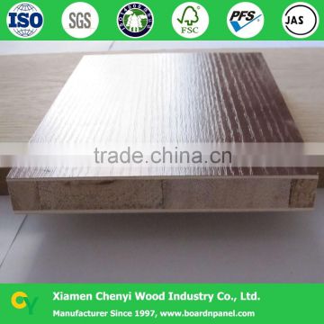 4x8 texture melamine pre laminated wood block board