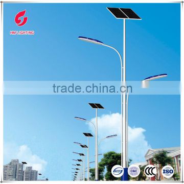 Solar and wind power LED solar street lights efficient outdoor lighting