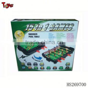 15 in 1 baby foot game table