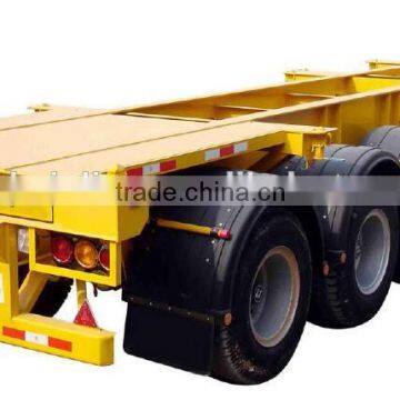 2016 South America Market Truck Use Made in China Industrial Skeletal Trailer