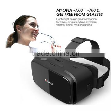 2016 hot selling Google Cardboard 3D Vr Headset Virtual Reality Glasses for ihphone