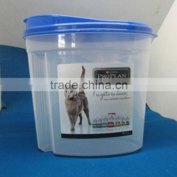 pet hinged lid containers