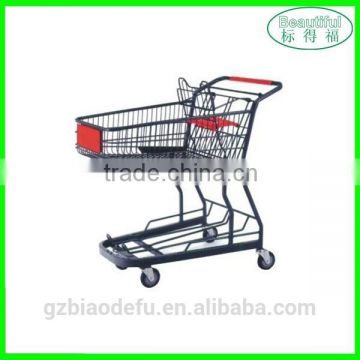 Advanced Australia Style Shopping Trolley Melbourne Two-Tiers Shopping Trolley