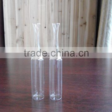 Indian standard, YBB and GMP and ISO standard USP type1 OPC with blue point type C 20ml clear glass ampoule