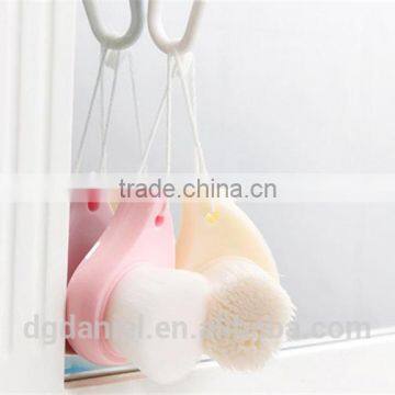 Fashion design makeup wash brush,wood handle,plastic handle