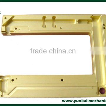 Gold passivation, high quailty standard Aluminum CNC machining parts