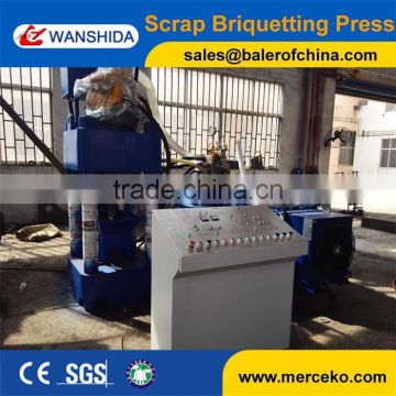 Good reputation automatic scrap metal briquetting press (Factory price)