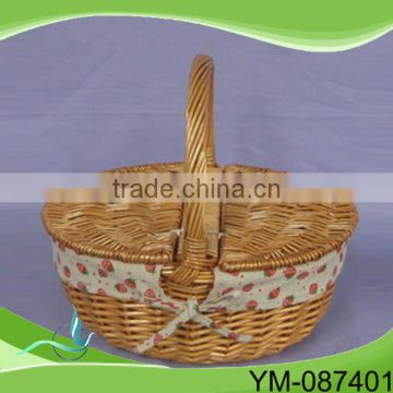 Small Storage Baskets With Lids,Willow Basket