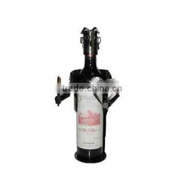 Wrought Iron Wine Bottle Holder j015