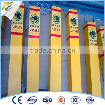 FRP Fiber glass Cable channels signs pile factory price hotsale