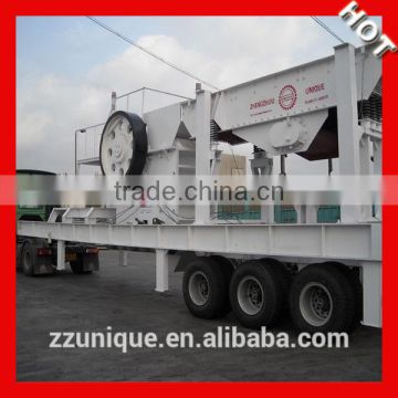 Newly Advanced and Simple Structure Mobile Crusher Plant for Sale
