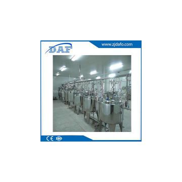 Stainless Steel 50-100lt jacketed mixer tank for mixing two sugar syrups