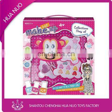 China toy factory hot selling kids monkey cosmetic case makeup toy