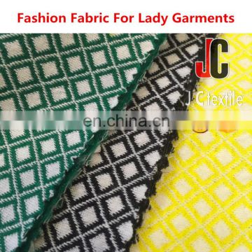 JC B2788 textile polyester spandex jacquard acrylic knit fabric