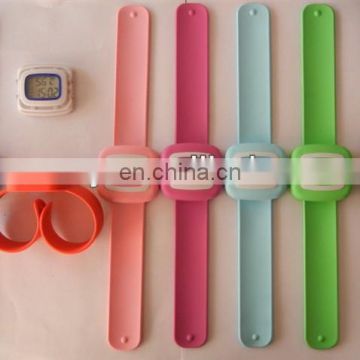 Cheap Colorful custom silicone Slap Watch