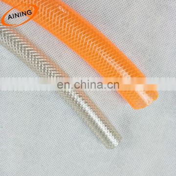 Clear PVC Fiber Reinforced Hose plastic Braided hose pipe Flexible PVC Clear Nylon Braided Hose/Clear Fiber