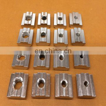 Bulk Carton Nickel-plated aluminum profile parts bolt and with wing nut