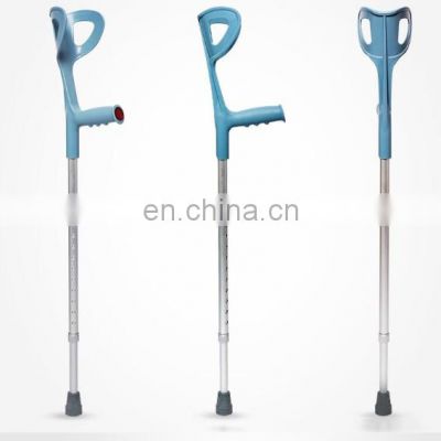 Cheap 10 gears adjustable aluminum  Elbow Crutch