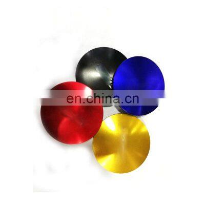 High quality Colorful  Neo Center Cap For Rim Trim Hubcap Letter Logo Wheel Car Cover Caps