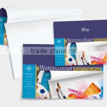 Pad - Glue Four Side Watercolour Pad (100% Cotton Cold Pressed)