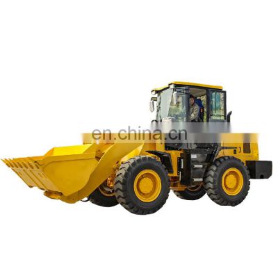 Popular hot sale articulated easy to operate 3ton China mini wheel loader price