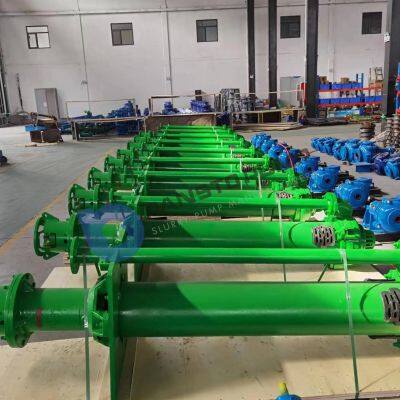 Series Connection Easy Installation Copper Mine Submersed Vertical Slurry Pump