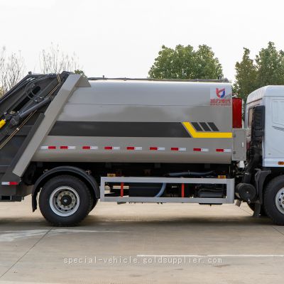 Dongfeng huashen F5 kitchen garbage truck has good performance and high cost performance