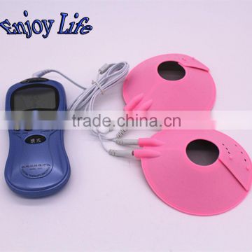 ES0039 Electric Shock Breast Enlargement Massager, Breast Massaging Medical Themed Sex Toys, Electro Stimulation Sex Products