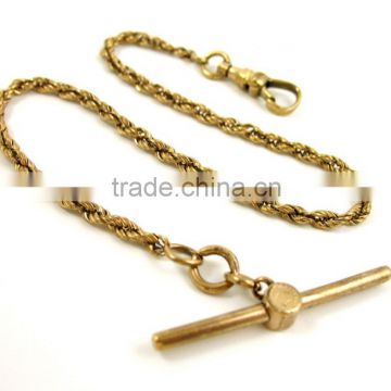 Antique Rose Plated Pocket Watch Chain,Antique Pocket Watch Chains