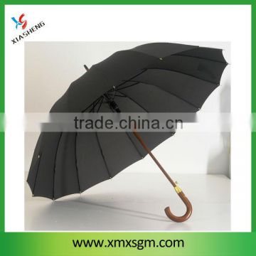 Wooden Handle Straight Umbrella
