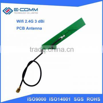 Factory Supply 2.4G WIFI Internal Antenna WIFI Patch Antenna for Notebook with IPEX