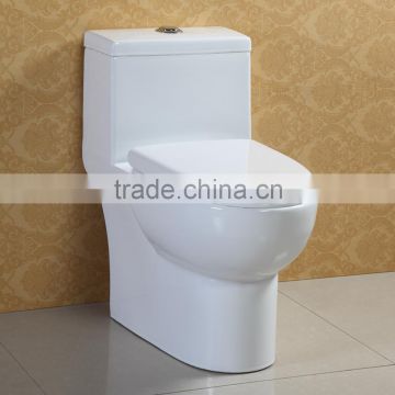 Soft Closing PP Seat Cover Western Style Bathroom Water Closet