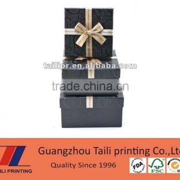 Folding paper 10x10 gift boxes