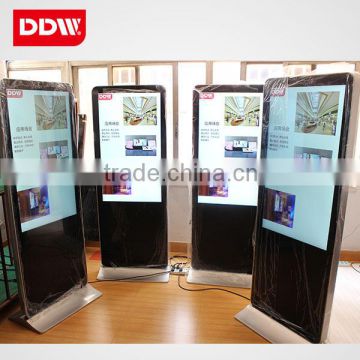 46 Inch Vertical LCD Floor Stand Digital Signage kiosk display